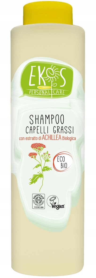 pierpaoli ekos szampon do włosów tłustych z ekstraktem z krwawnika