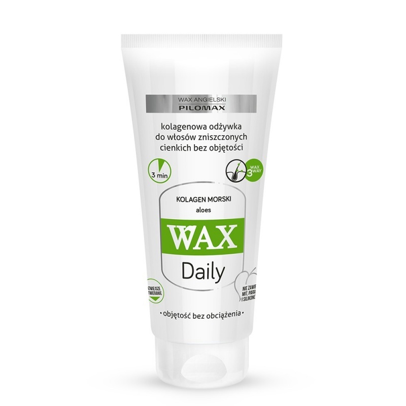 pilomax wax daily szampon do włosów cienkich bez objętości