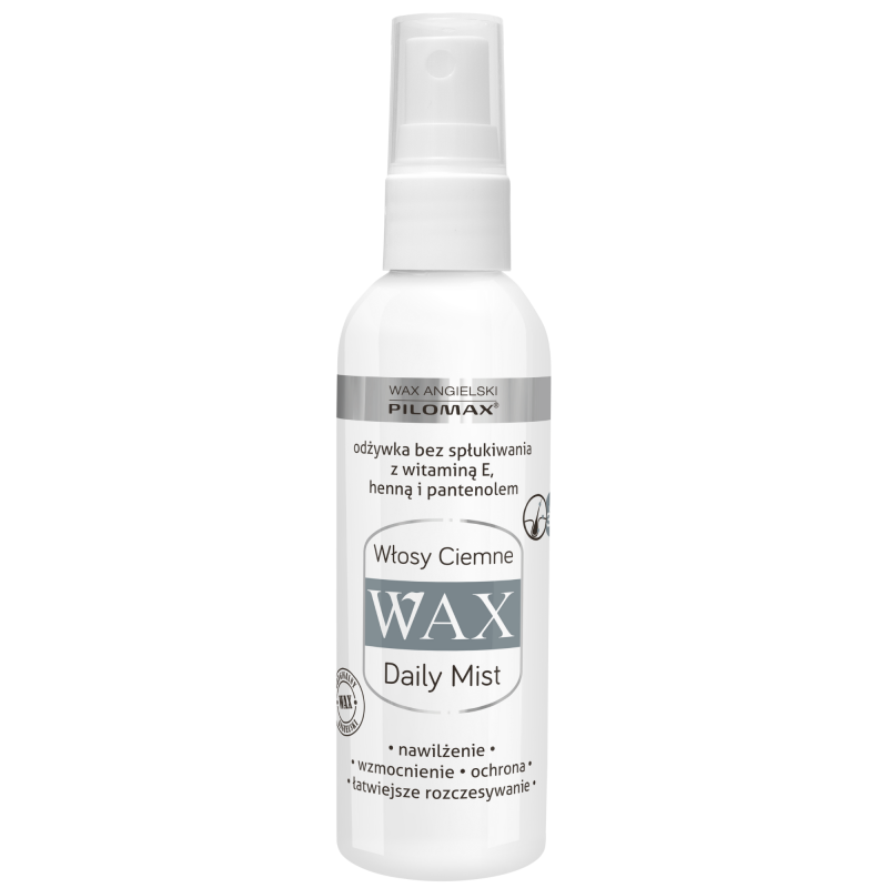 pilomax wax daily szampon z pantenolem do włosów ciemnych 200ml