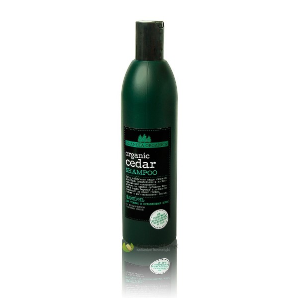 planeta organica szampon organiczny cedr włosy cienkie i osłabione