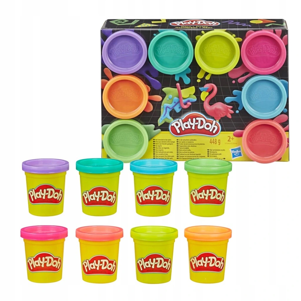 PlayDoh E5044 Zestaw plasteliny 8 szt.