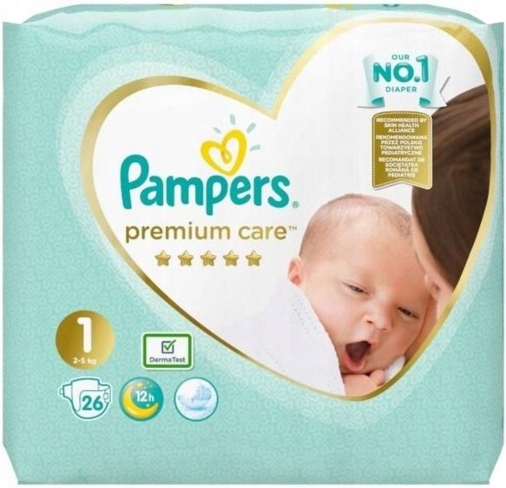 premium care pampers 1 ceneo