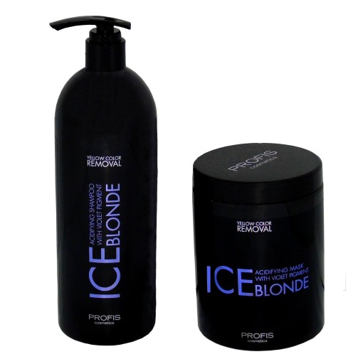 profis ice blonde szampon maska i spray allegro