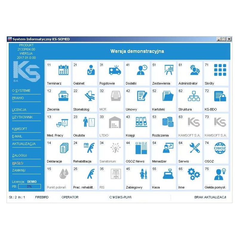 program kamsoft realizacjja wniosku na pieluchomajtki