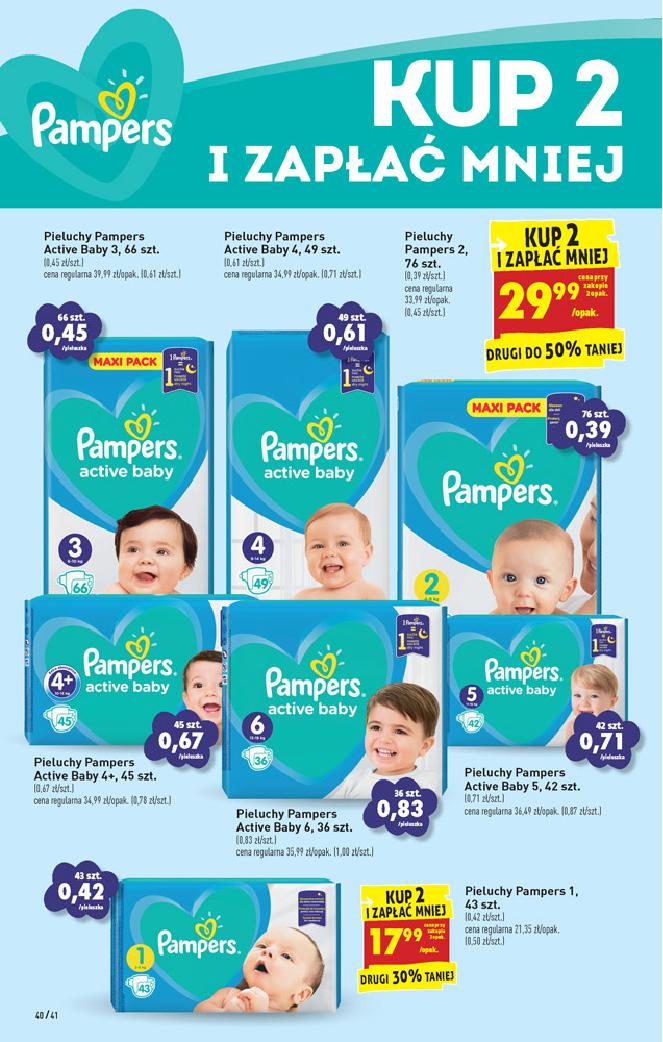 promocja biedronka pampers