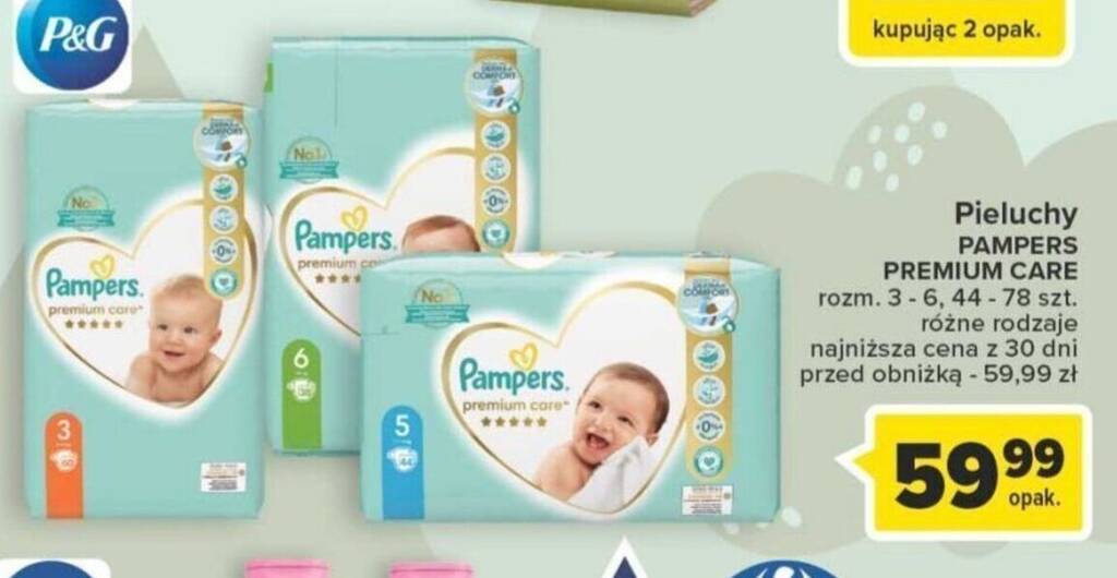 promocja na pampers 4 carrefour 2017