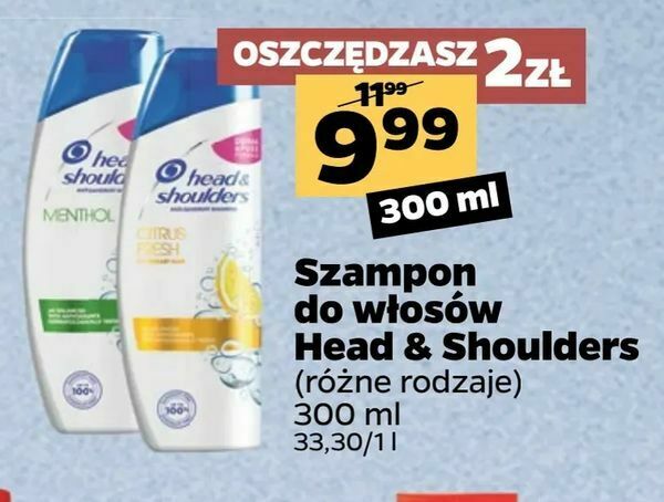 promocja na szampon headen shoulders