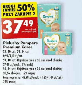 promocja pampers 49 99