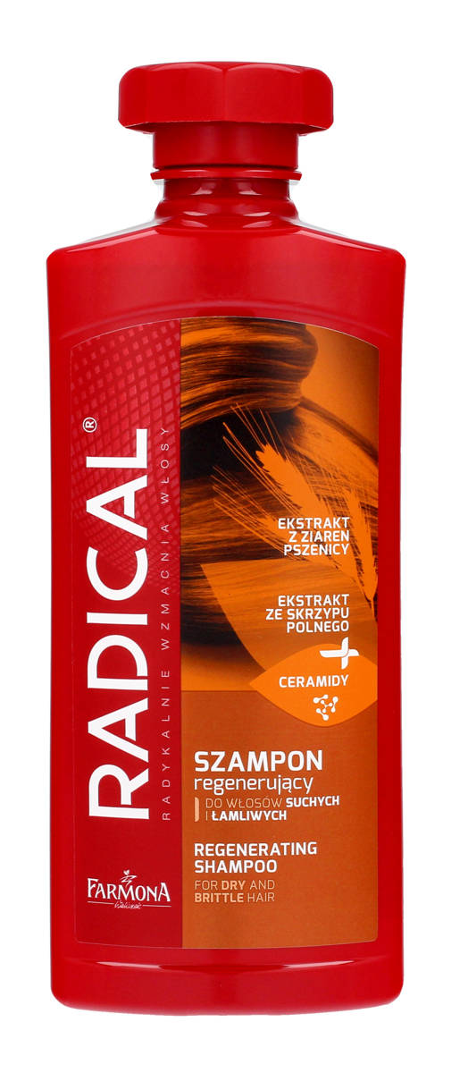 radical szampon odbudowujący włosy suche
