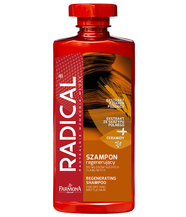 radical szampon odbudowujący włosy suche