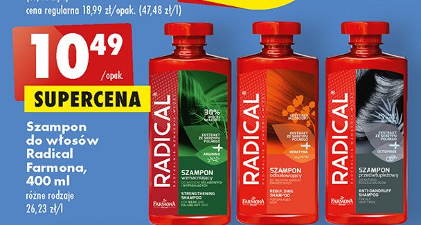 radical szampon przeciwłupieżowy rossmann