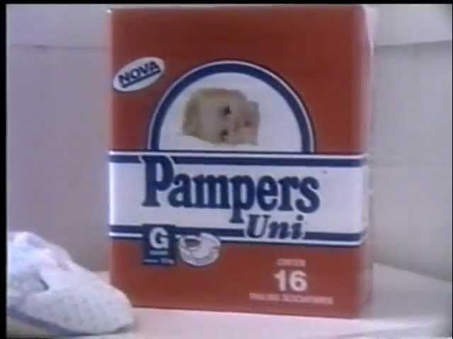 reklama pampers 1996