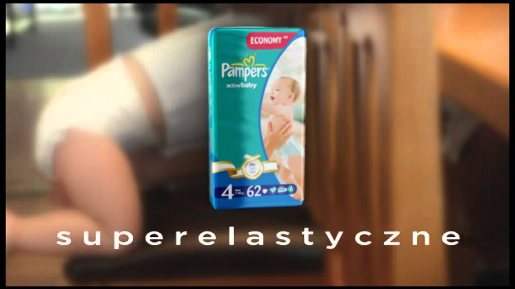 reklama pampers active baby dry