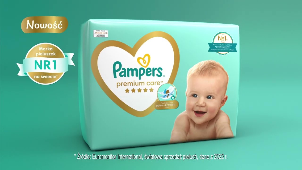 reklama pieluszek pampers