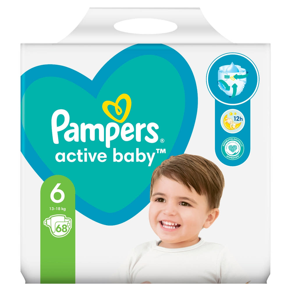 rossman pampers active baby-dry 6