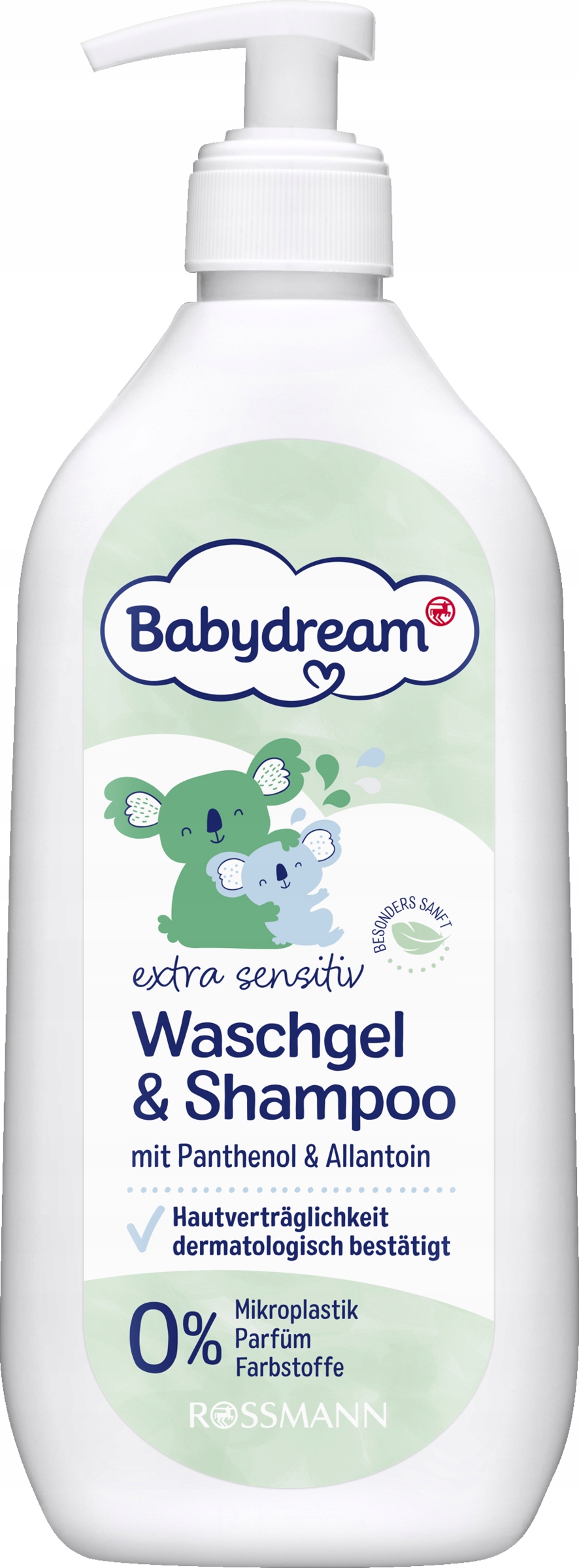 rossmann żel i szampon niemowląt babydream