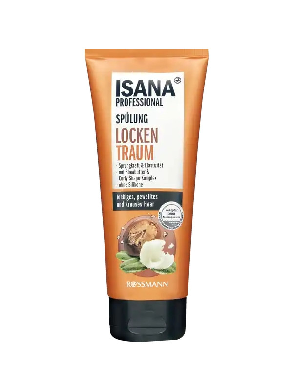 rossmann isana hair professional locken spulung odżywka do włosów kręconych