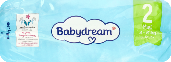 rossmann pieluchy babydream 2