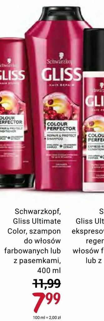 rossmann szampon ultime schwarzkopf