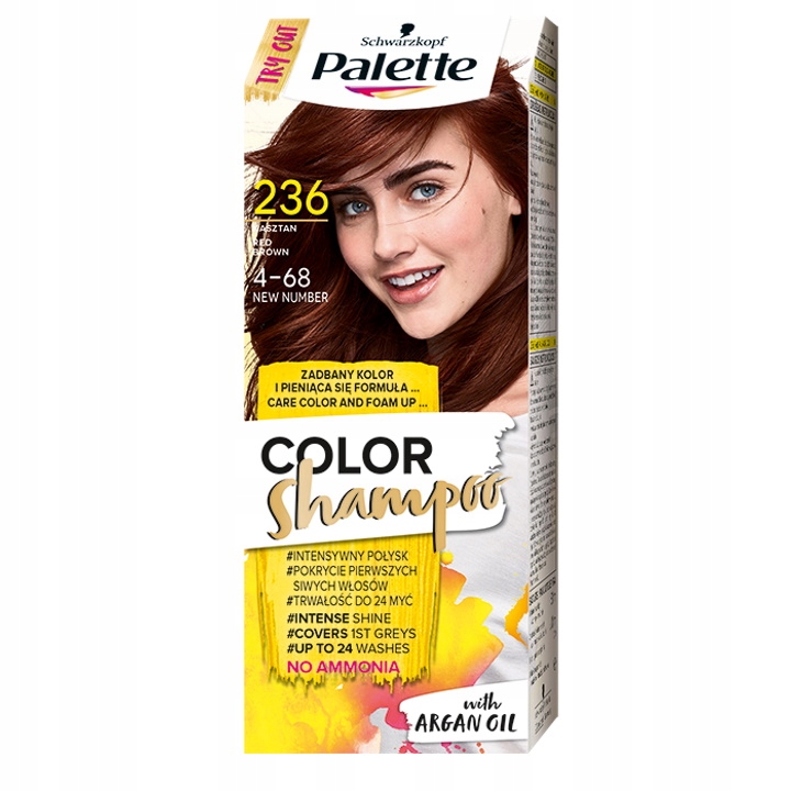 rzeszów palette color shampoo szampon koloryzujący