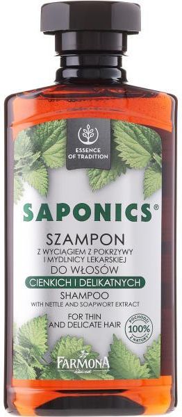 saponics szampon do włosów cienkich