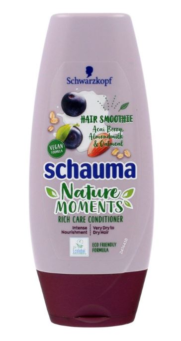 schauma nature moments odżywka do włosów acai berry smoothie