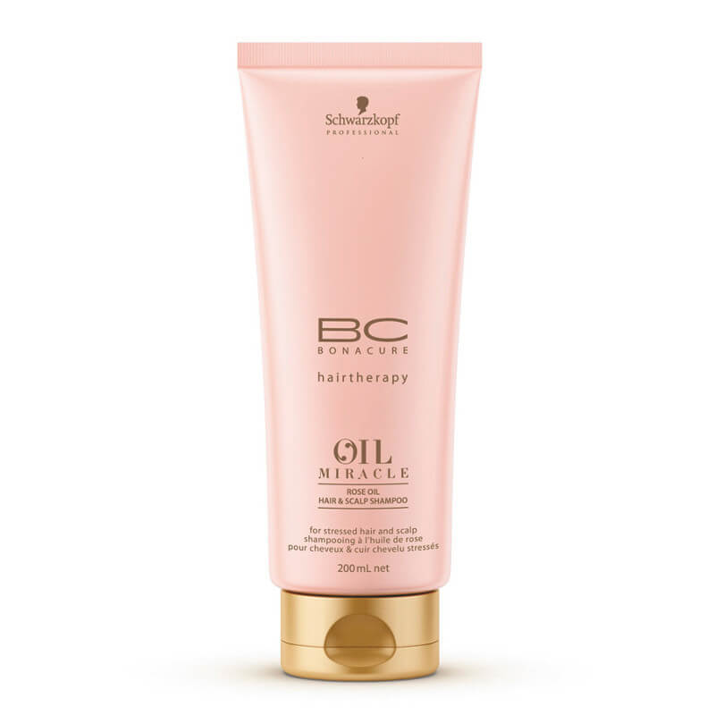 schwarzkopf bc oil miracle rose shampoo szampon do włosów wizaz