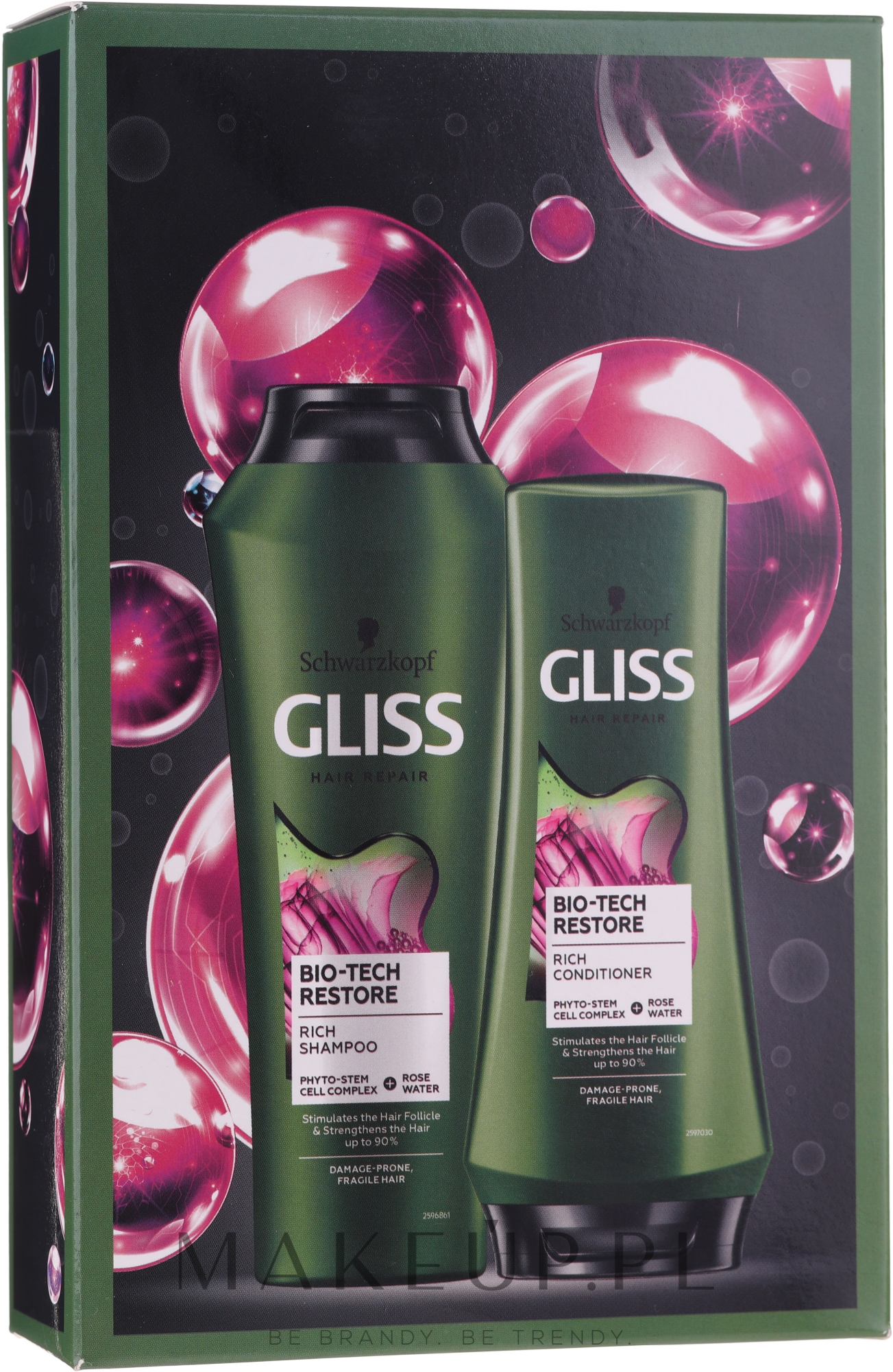 schwarzkopf gliss kur bio-tech restore rich shampoo szampon do włosów