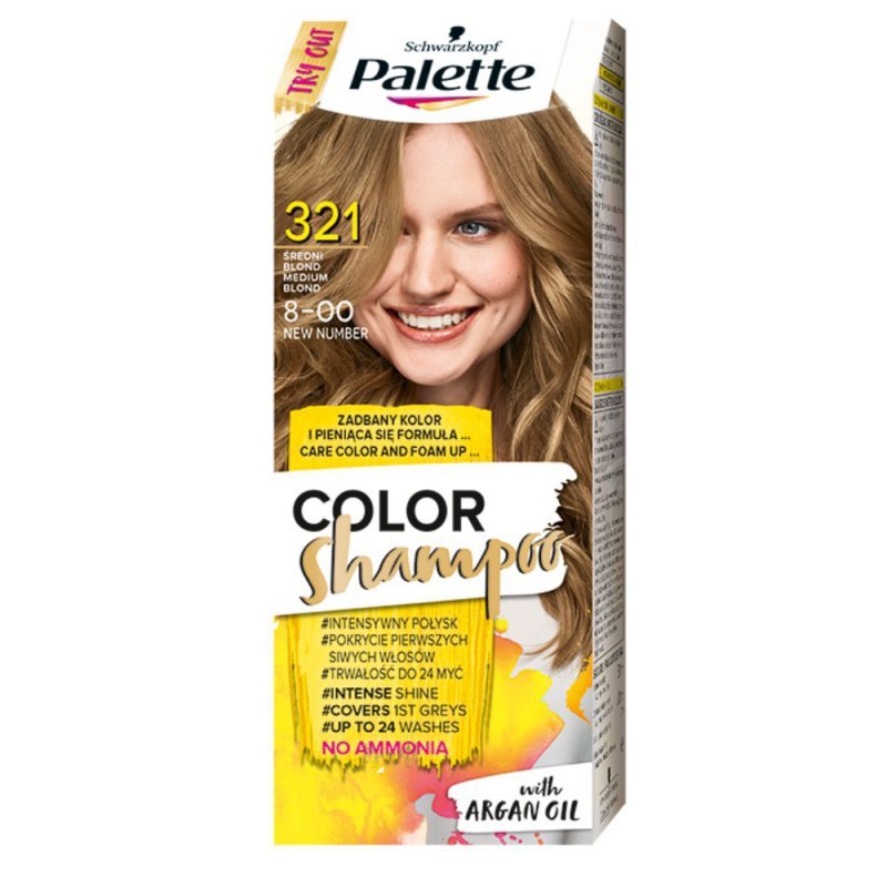 schwarzkopf palette color shampoo szampon koloryzujący do 24 myć