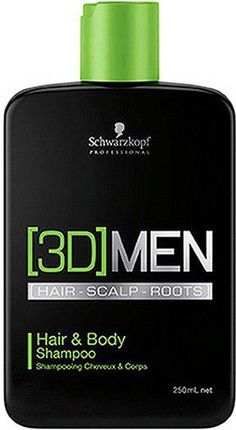 schwarzkopf szampon 3d men na poros włosów 250 ml