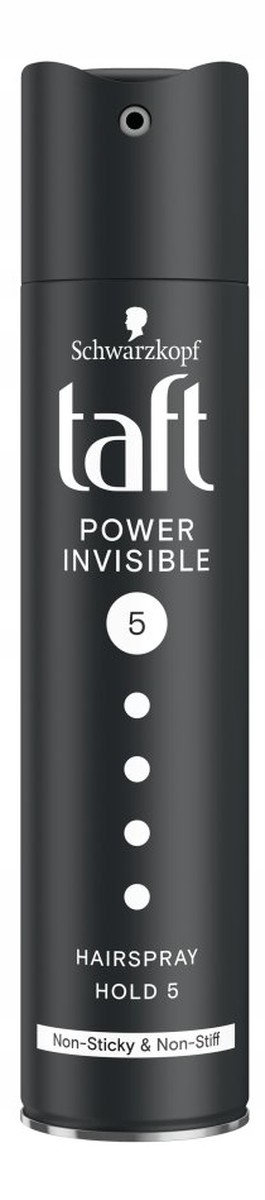 schwarzkopf taft invisible power lakier do włosów mega mocny