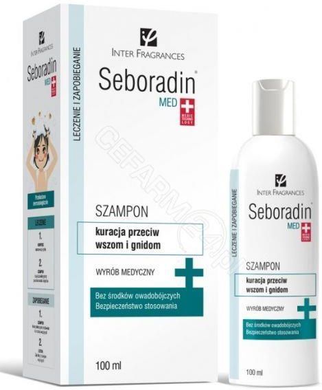 seboradin med szampon przeciw wszom i gnidom