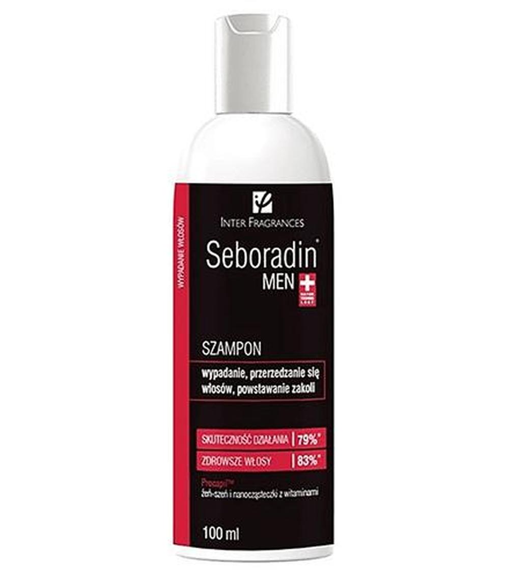 seboradin szampon przeciw wypadaniu włosów men 200ml cena opinie