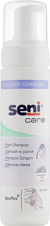 seni care suchy szampon