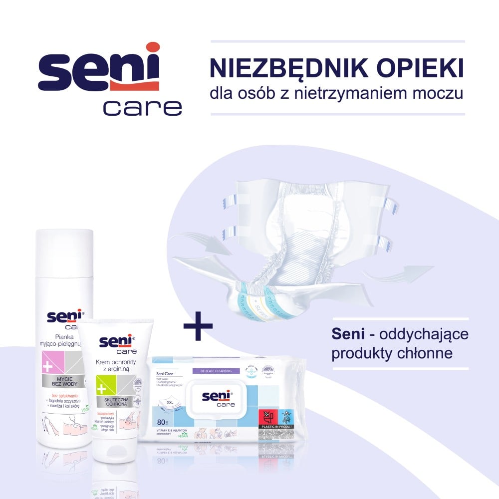 seni care szampon w piance bez spłukiwania 200 ml