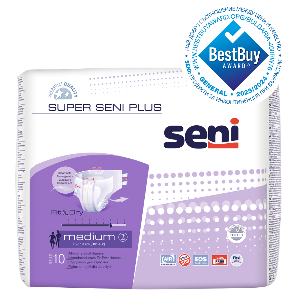 seni super seni plus 3 pieluchy