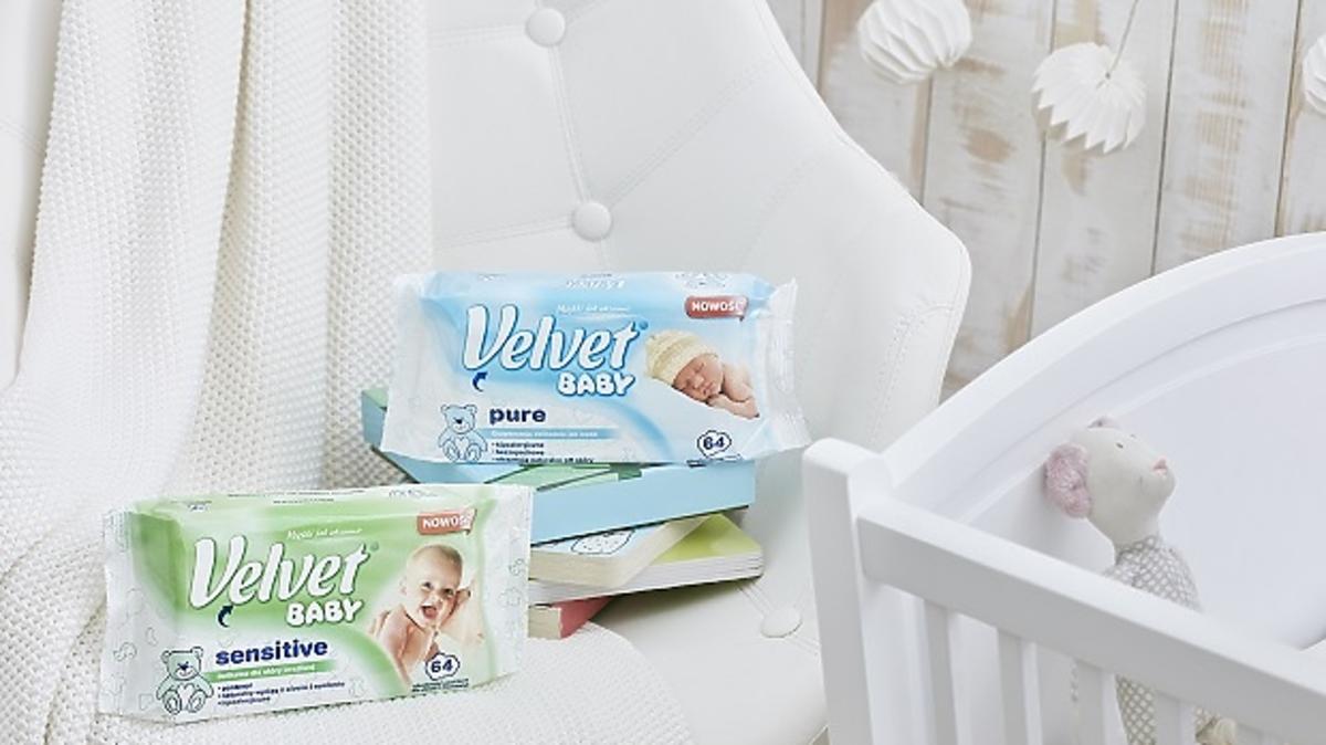 skład chusteczki nawilżane velvet baby pure opinie