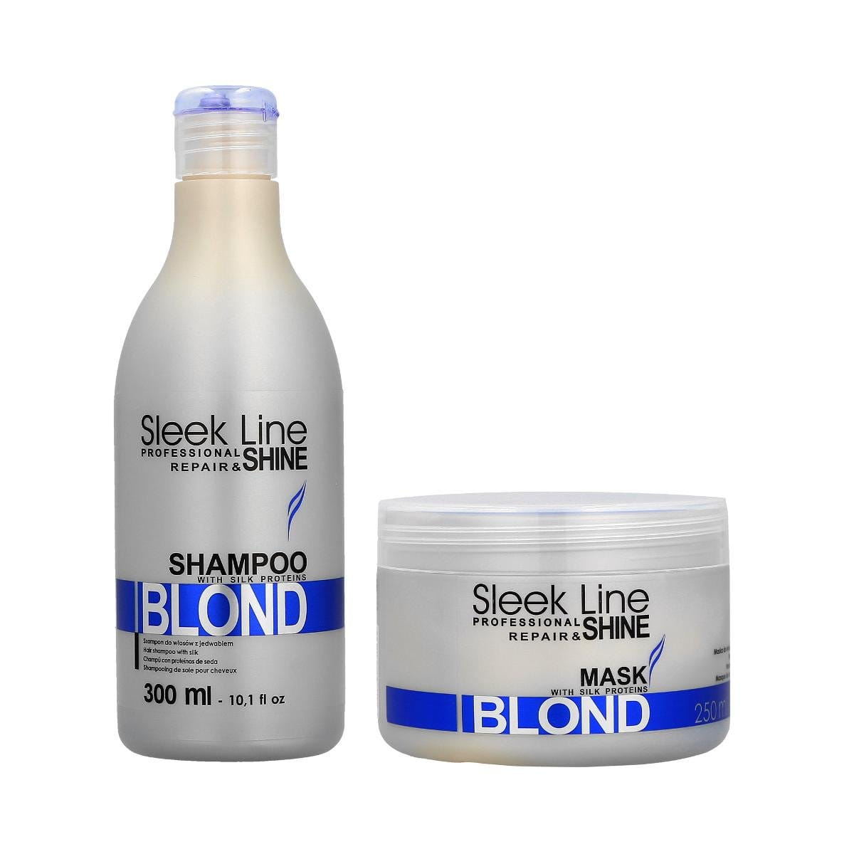 sleek line blond szampon niebieski