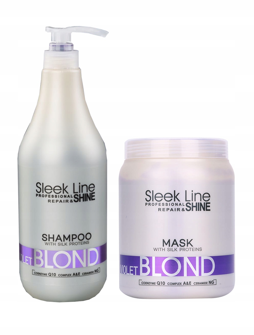 sleek line szampon blond allegro