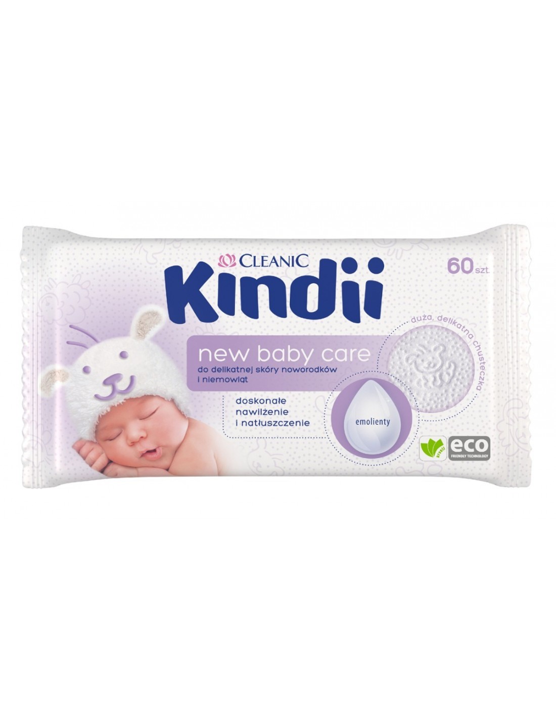 sroka o chusteczki nawilżane cleanic kindii new baby care