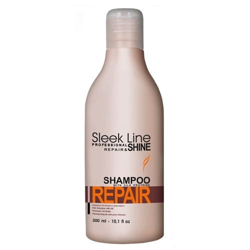 stapiz sleek line shampoo repair szampon do włosów z jedwabiem