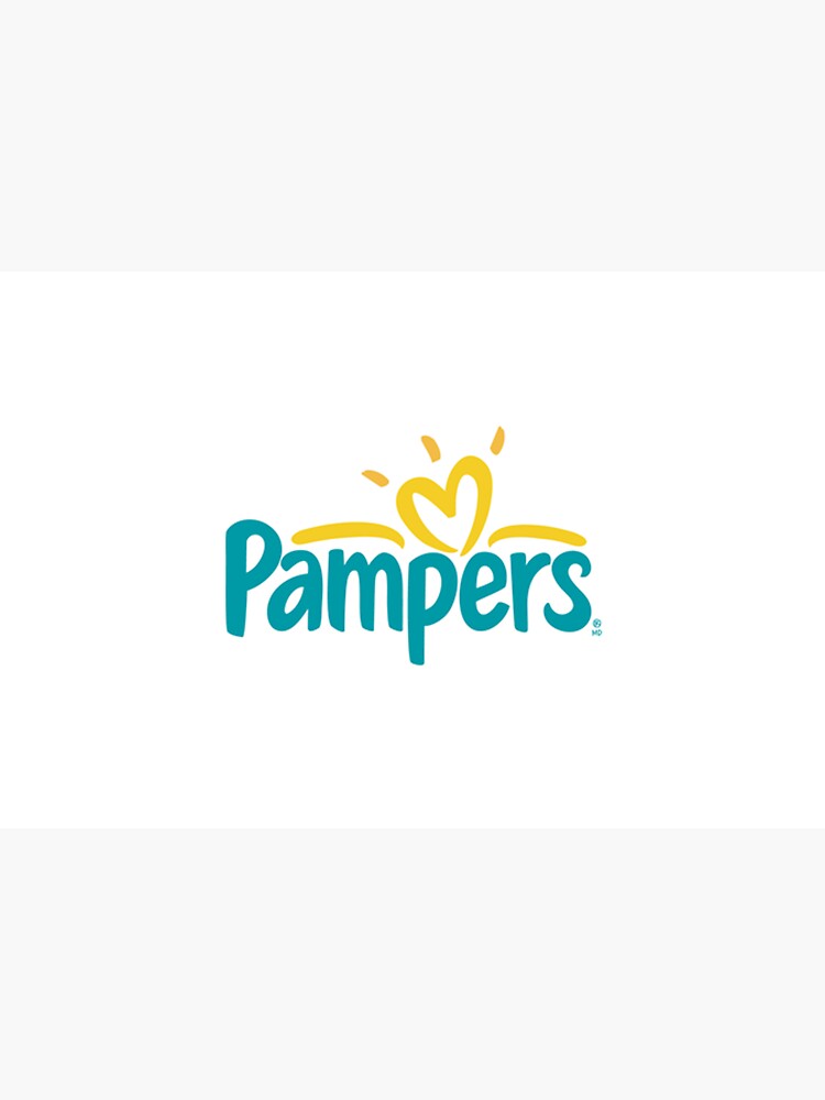 stickers on box pampers