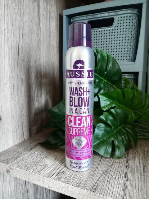 suchy szampon aussie wash blow