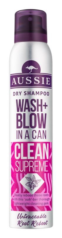 suchy szampon aussie wash blow