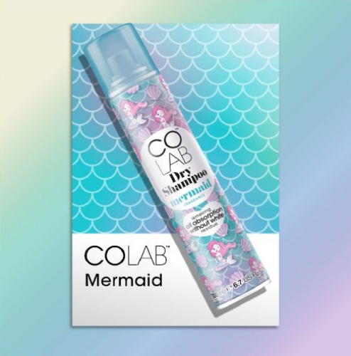 suchy szampon colab mermaid