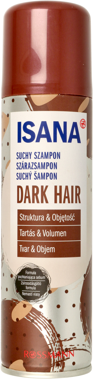 suchy szampon do brązowych włosów