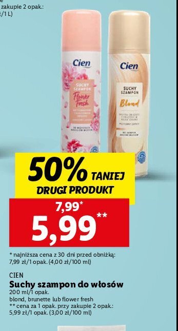 suchy szampon promocja