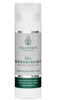 sulphur mineralna odżywka do włosów zdrojowa 200 ml