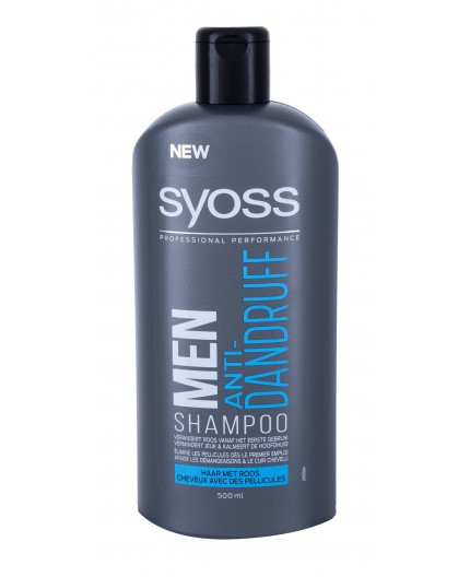 syoss anti-dandruff szampon do włosów 500 ml