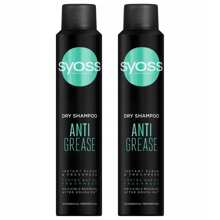 syoss anti-grease suchy szampon